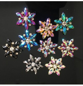 1PC Star Shaped Rhinestone Hand Sewn DIY Cloth Sticker Diamond button Hand-sewn DIY hat Socks bags Dress jewelry decoration accessories