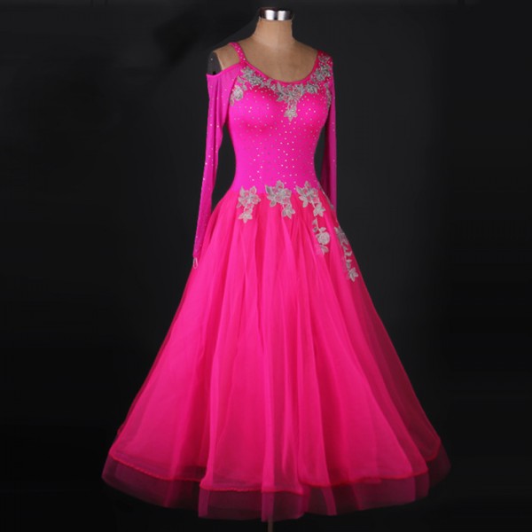 hot pink womens dress