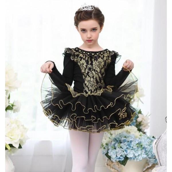 kids gold tutu