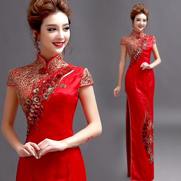 Chinese Dress Qipao for women Cheongsam performance Vestidos