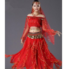 Stage Performance Oriental Belly Dancing Clothes Bellydance Costume Stage & Dance Wear for Women