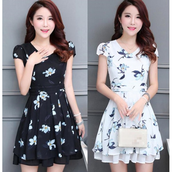 floral summer dresses short