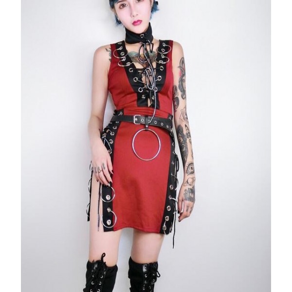 Red Singer Dress
