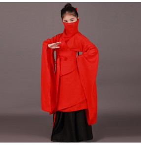 Children Chinese folk dance Traditional fairy chivalrous film cosplay performance Costumes Uniforms for Kids Girls Stage Performance dresses