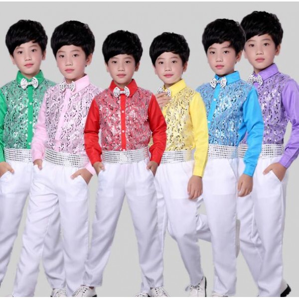 pink outfits for boys
