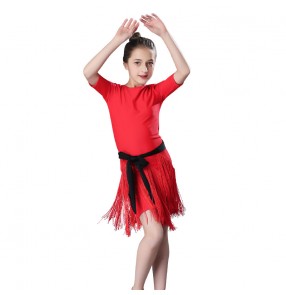 Girls latin dance dress competition performance professional ballroom salsa chacha dance dress