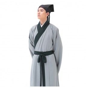 scholar costume male men's Chinese traditional folk dance clothing ancient costume Hanfu film drama performance cosplay Costumes