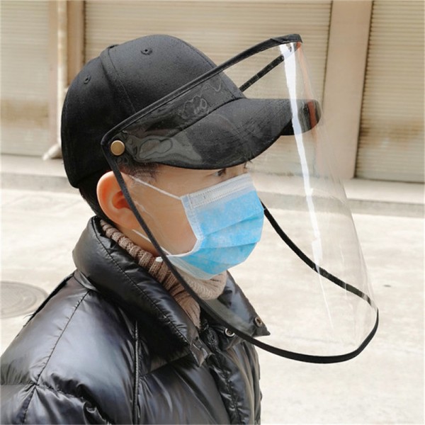 clear baseball cap