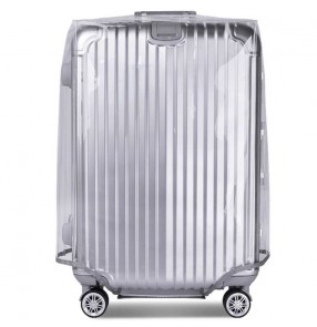 transparent pvc cover for luggage trolley case dustproof anti-dirt protective cover for travel case