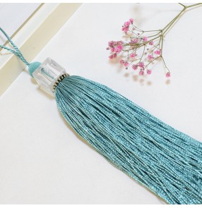 20pcs Curtain decoration Square crystal drop ball tassel Hanging spike hanging ball for curtain decorative lace accessories