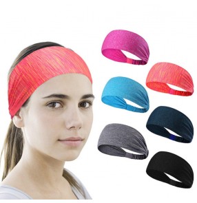2pcs Men and women running sports headband yoga fitness headband cycling headband turban for unisex with button wearing mask