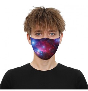2pcs Reusable face mask for women and men PM 2.5 dust proof with activated carbon filter mouth mask