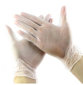 50PCS PVC disposable gloves for Beauty salon Tattoo kitchen use water proof