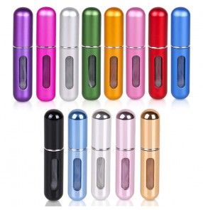 5ml bottom filled perfume bottle Portable refillable perfume spray bottle Perfume anodized aluminum bottle