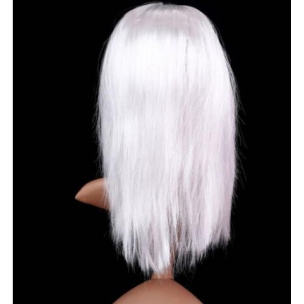 silver wig halloween