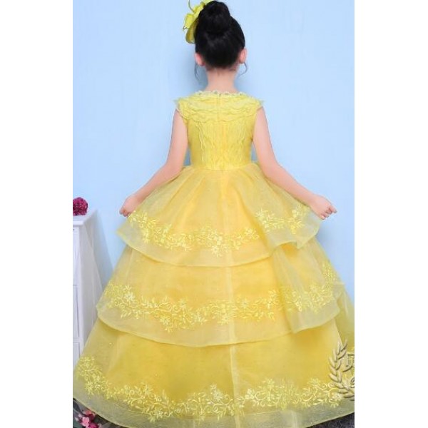 yellow color dress for girl