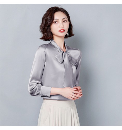 Fashion Dresses : Spring office lady work shirt women's long sleeves ...