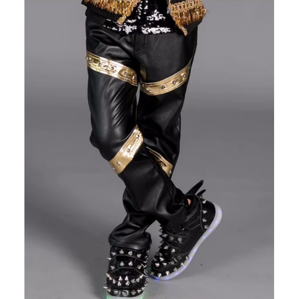 Mens Denim Pants Loose Baggy Hip-Hop Jeans Rap Skateboard Streetwear  Trousers | eBay