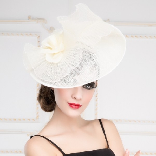 black and white pillbox hat