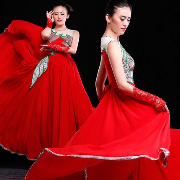 ladies opening dress