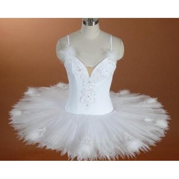 white leotard with skirt