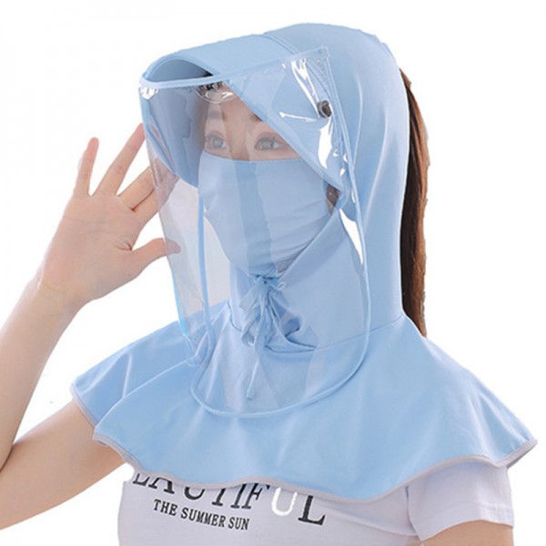 Anti Spray Saliva Virus With Face Shield Full Face Cover Mask Cap