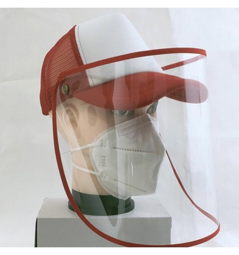 clear baseball cap