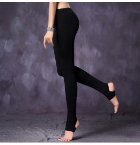 Belly Latin dance long pants practice clothes Modal leggings for women stepping pants tight-fitting practice pants women's bottoms