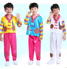 Boy Hanbok Korean Children Hanbok Boy Performance Costume Korean National Drama film cosplay Costume