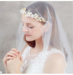 Bridal headwear headband photos video shooting headdress children's jewelry girls headband wedding hair accessories