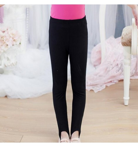 Children ballet dance pants cotton white black tutu practice gymnastics ...