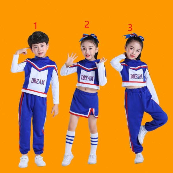 Children Boy Girls Red Royal Blue White