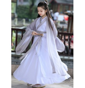 Children Boys chinese ancient folk costumes warrior swordsman hanfu confucius school uniform Chinese style Boy Book Tong Young Master Son Knight Costume