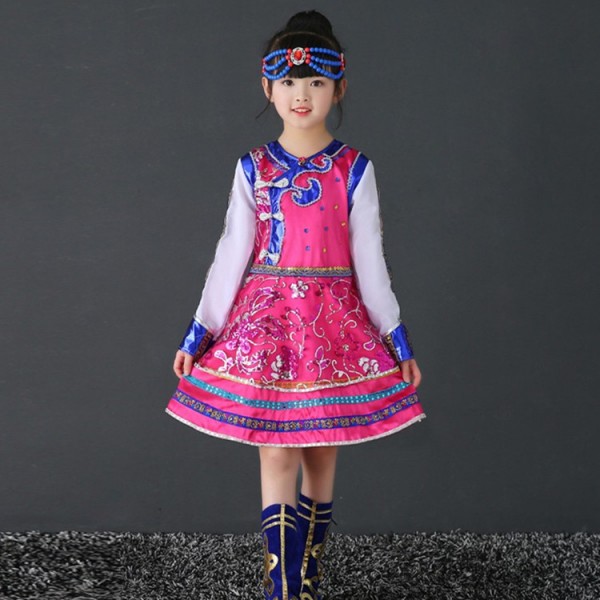 Traditional dress for girls kids outlet
