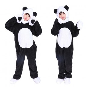 Children Giant panda Cosplay costumes Kindergarten panda treasure cartoon stage preformance animal modeling kung fu panda drama fairy tale costumes for boys girls