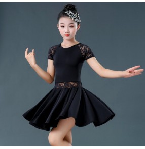 Children girls Latin dance dresses show costumes Latin dance children's dance costumes