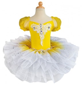 Children Royal blue yellow purple ballet dance dress girls tutu skirt swan lake  ballerina classical ballet dance costumes for kids