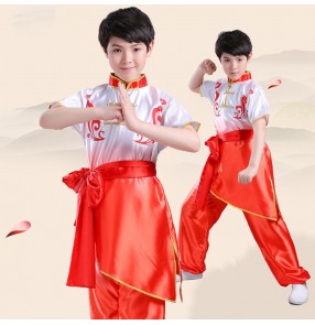 Children's Chinese Kung Fu taichi Performance uniforms Martial arts competition training martial arts Tai Chi clothing