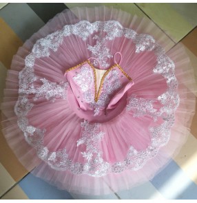 Children's tutu skirt little swan lake ballet dance dresses classical ballerina dresses girl TUTU skirt princess dress performance tutu performance costume