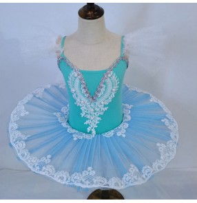 Children's TUTU skirts Ballet dresses Performance Costumes Little Swan Dance Performance Costume Sling Tutu Ballet Dance Costume