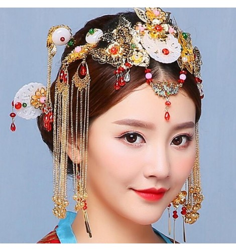 Chinese Ancient Bridal Hair Accessories Hanfu Hairpin