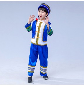classical traditional chinese dance costumes for boy children miao hmong clothes traditional hmong clothes china national clothing