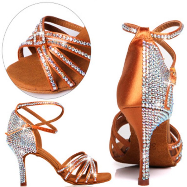 rhinestone dance shoes