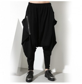 Fashion loose harem pants  hiphop street dance pants for unisex baggy pants for women and men 