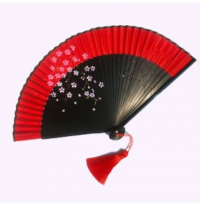 Flamenco Spanish bull dance fans for women traditional Chinese kimono dance fans