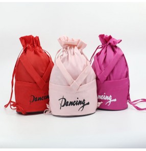  girls ballet exercises sports fitness dance bag stage performance dance accessories double shoulder backpack fit kits
