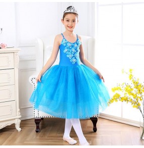 Girls children ballet dress modern dance stage performance tutu skirt ballet costumes