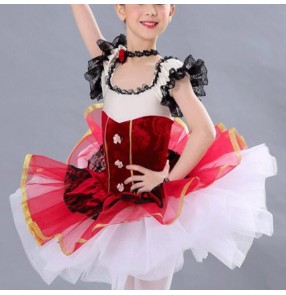 Girls kids European palace style ballet dance dress stage performance modern dance ballet dance costumes