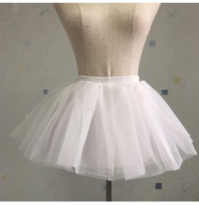 Girls petticoat lolita pincess dress stage performance cosplay dress underskirt for kids 