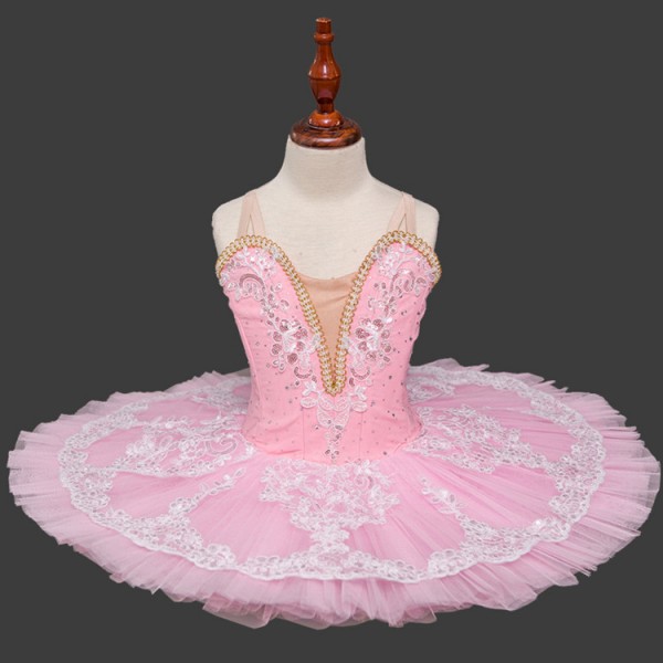 girls pink ballet dress